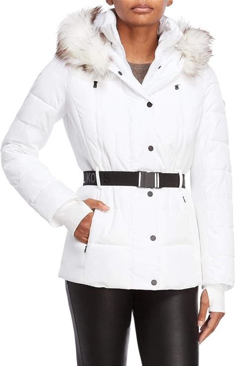 michael kors women's white jacket